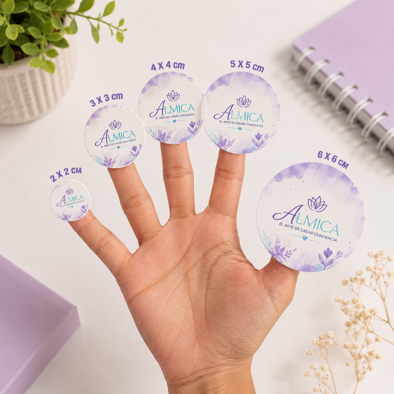 Stickers personalizados troquelados